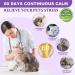 Calming Collar for Cats - Anxiety Relief and Natural Calm Treatment - Adjustable, Waterproof, Pheromone-Infused - 2 Pcs Purple - 60 Day Supply - for Kittens and Medium to Large Cats - Buy Online on GoSupps.com