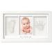 Baby Hand and Footprint Kit - Personalized Baby Gifts, Baby Footprint Kit, Newborn Keepsake Baby Handprint Kit, Baby Nursery Decor, New Baby Gift Sets, Baby Shower Gifts for Girls, Boys (Alpine White)