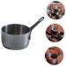 Milisten Stainless Steel Cups Stainless Steel Sauce Cup Coffee Pot Bread Silver 14X7X3.5CM - Buy Online on GoSupps.com