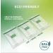 Smelly Proof Reusable Food Storage Container Bags - BPA Free PEVA Freezer Bags - Dishwasher Safe - No Odor Triple Zip - 10 Pack (Medium 6.5 x 7.5) - Buy Online on GoSupps.com