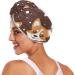 Cartoon Corgi Dog Face Hair Towel 2 Pack - Super Absorbent Quick Dry Hair Turbans for Women & Girls | Ideal Hair Drying Solution - Buy Online on GoSupps.com