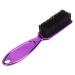 Buy Ergonomic Beard Comb & Cleaning Brush for Men - Purple | International Shipping Available - Buy Online on GoSupps.com