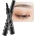 Four-Headed Eyebrow Pencil 4 Points Eyebrow - Microblading Eyebrow Pencil Long-Lasting Eyebrow Makeup for Natural-Looking Eyebrow Pochy Black - Buy Online on GoSupps.com