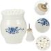 Shop Gatuida Porcelain Moxibustion Device - Ceramic Moxa Massage Pot & Stick Holder for Wellness | International Shipping Available - Buy Online on GoSupps.com