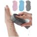 3Pcs Magic Exfoliating Bath Sponge 3D Super Soft Exfoliating Bath Sponge  Skin Friendly and Reusable for Adults Children and Pregnant Women. (Pink+Blue+Gray)
