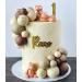 SugArt 3 Teddy Bears Cake Topper Party Decoration Fondant Edible Great for Kids Boy Girl first Birthday Christening Baby shower easy to Use. - Buy Online on GoSupps.com