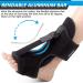 Plantar Fasciitis Night Splint with Foot Drop Orthotic Brace & Spiky Massage Ball - Buy Online on GoSupps.com
