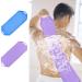 ADERTOS 2 PCS Back Scrubber for Shower Exfoliating Loofah Back Washers Deep Exfoliating Towel Cloth Double Side Scrubbing Strap Body Bath Sponge Elastic Backwash Belt Pad with Handles for Men Women