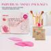 120-Count Natural Cellulose Facial Sponges for Cleansing & Makeup Removal - Eco-Friendly Pink Spa Sponges - Buy Online on GoSupps.com