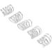 Metal Beard Dreadlocks Spring Hair Beads for Weeding Party Cosplay Retro Style Multifunctional Uses (Silver Color) ZJchaovnpzdef9mw-12 - Buy Online on GoSupps.com