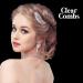 HD Novelty Set of 4 Plain Hair Combs Slides 9cm French Side Combs Plastic Twist Comb Strong Hold Hair Clips Accessories for Girls Women (Clear) - Buy Online on GoSupps.com