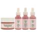 Revitalize & Illuminate Skincare Collection by the Balm for Women - Eye Super Jelly Face Oil Glow & Serums | 4 Pc Set - Buy Online on GoSupps.com