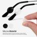 Lurrose Jewelry 20 Pairs Silicone Eyeglass Ear Grips | Round Holders & Cleaning Cloth Comfortable Frame Grips for Eyeglasses | International Shipping Available - Buy Online on GoSupps.com