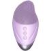 Cleansing Facial Brush | Soft Silicone Electric Exfoliator Rechargeable Waterproof Vibrating Simple Skin Care Tools for Deep Cleansing Exfoliation & Enhances Absorption Purple (English) - Buy Online on GoSupps.com