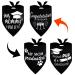 Whaline 2 Pack Reversible Dog Bandana, Graduation Triangle Bibs, Adjustable Pet Kerchief Scarf, Washable Neckerchief for Dogs, Cats, Pets, Everyday Wear, Party Accessories