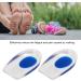 2 Pairs Men s Soft Silicone Massage Heel Pads | Comfortable Height Increase Gel Insoles - Buy Online on GoSupps.com