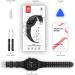 PEIYU Waterproof Case for 44mm Apple Watch Series 6 and Series 5 Series 4 SE with Built-in Screen Protector Full Body Shell for Waterproof Anti-Scratch Shockproof Impact Resistant with Watch Band Black - 44mm Apple Watch Series 6/5/4 SE Case - Buy Online on GoSupps.com