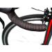 CNC Bike Handlebar Tape - 2 Pcs Road Bicycle Bar Wraps for Mountain Bike, Red - Buy Online on GoSupps.com