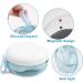Portable Denture Case with Sink & Mirror - Prostheses Container for False Teeth Storage | White Bathing Box - Buy Online on GoSupps.com