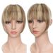 Shop SEGO Clip-In Pony Hairpiece Extensions | Realistic Fringe Bangs | Ash Brown & Bleach Blonde | International Shipping Available - Buy Online on GoSupps.com