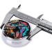 Buy Crown Dinosaur Head Portable Metal Pill Box | Mini 3-Compartment Design for Small Pills | Ideal Travel Accessory | International Shipping Available - Buy Online on GoSupps.com