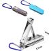 5in1 Mini Multi Nail Clippers Stainless Steel Fingernail and Toenail Scissors Nail File Nose Hair Scissors Sharp Sturdy Nail Cutter Pocket Knife Screwdriver Key Chain for Travel Camping - Buy Online on GoSupps.com