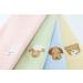 Kids Washcloth Set of 4 - 100% Cotton, Colorful Hand & Face Wash Towels for Boys and Girls - 13 x 13.8 inch - Bathroom/Kitchen Decoration Gift - Pink Blue Green Yellow - Buy Online on GoSupps.com