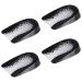 2 Pairs Heel Pad Elastic Heel Insole Foot Plantar Heel Pad Shoe Pad Shoe Insert Pad Foot Protectors Heel Protector Heel Shock-adsorbing Pad