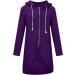 Yihaojia Women's Plus Size Full Zip-Up Hoodie Jacket Sweatshirt Casual Long Hoodies Long Sleeve Winter Jackets with Pocket Purple#78 3X-Large - Buy Online on GoSupps.com