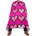 Waterproof Barber Cape -Valentine's Day Pink Heart44 Cheetah Haircut Bib for Men Unisex Hair Cutting Cape(8rp1a)
