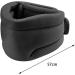 Predolo Cervicorrect Neck Support Foam Pillow - Soft Sponge Neck Brace for Airplanes Black | International Shipping Available - Buy Online on GoSupps.com