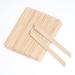 Prousky 100 pieces of eyebrows wax chopsticks face wax strips small wax spatula wooden wax chopsticks for face eyebrows leg small hair removal sticks (105mm)