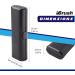 Ibrush Electric Toothbrush for Adults with Travel Case | Compatible with Oral-B | Portable Black Toothbrush Holder - Buy Online on GoSupps.com