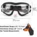 NAMSAN Medium to Large Dog Sunglasses - UV Transparent Goggles for Windproof, Anti-Dust, Snowproof Protection - Buy Online on GoSupps.com