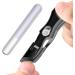 Vbnuyhim Fingernail Clippers Nail Clippers for Men Wide Neck Nail Clippers - Splash Guard Toenail Clippers for Thick Toenails Portable Nail Trimmer and Nail File Nail Clippers with Large Black - Buy Online on GoSupps.com
