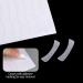 salbsever 100 Pairs Eye Tape for Eye Makeup Eyeliner Tape Makeup Tape for Eyeshadow Tape Adhesive Eyeliner Stencil Stickers Professional Eye Pad Under Patches Prevent Makeup Residue - Buy Online on GoSupps.com