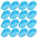 minkissy Ear Covers for Shower Waterproof Blue Ear Muffs 10 Pairs Ear Caps Professional Hair Dye Ear Protectors Ear Cover for Salon Silicone Earmuffs Hairdressing Ear Shield Hair Dye Ear Cover Blue10