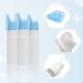 MEABEN 5-Piece Empty Nasal Spray Bottles - 70ml Refillable Fine Mist Atomizer Containers for Nasal Saline Applications - Buy Online on GoSupps.com