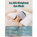 Buy Weighted Sleep Mask - Ice Silk Eye Mask for Ultimate Relaxation & Light Blocking | Travel-Friendly | Perfect for Men & Women (Gray - Buy Online on GoSupps.com