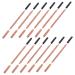FOMIYES 12pcs Dual Purpose Eyeliner Makeup Brishes Women Makeup Tool Women Eyebrow Pencil Makeup Tools Miss