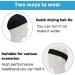 Men's Sports Headbands - 4 Pack Athletic Headbands for Running Hiking & Exercise - Gray - Buy Online on GoSupps.com