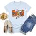 Personalized Nurse Mom Shirt | Funny Nurse Gifts | Custom Name Tee for Nurse's Day | Autumn Pumpkins & Tools Top - Buy Online on GoSupps.com