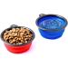 Precorn Foldable Dog Bowls - 2 Pack Travel Food & Water Bowls for Dogs & Cats - Durable Outdoor Accessories - Buy Online on GoSupps.com