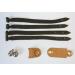 Falconry aylmeri anklets jesses & Bell set (small) - Buy Online on GoSupps.com