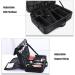 Buy Waterproof Cosmetics Bag - Adjustable Divider Makeup Organizer for Travel | Lottery Travel Makeup Bag (L-Black) - Buy Online on GoSupps.com