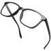 Joopin blue light filter glasses Men Blaufilter Glasses Women and glasses without strength men gaming glasses computer glasses with blue light filter Blue Light Glasses B-classic black