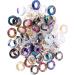dijiusidy 50 Pieces Glass Crystal Set Eye-catching Personalized Nail Art Rhinestones DIY Handcraft Manicure Accessories for Card Making Ring of Angel - Buy Online on GoSupps.com