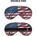 American Flag Eye Mask | Soft Adjustable Sleep Mask for Men & Women | Comfortable Nighttime Eye Covers - Buy Online on GoSupps.com