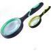 Portable 2pcs 10X Handheld Reading Magnifier with Non-Slip Soft Handle for Seniors Perfect for Newspaper Reading Appraisal Nature Exploring Full of Stars