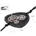minkissy Gear Clock Prom Props Decor Blindfold Eye Patch Vintage Eye Mask medium Black - Buy Online on GoSupps.com